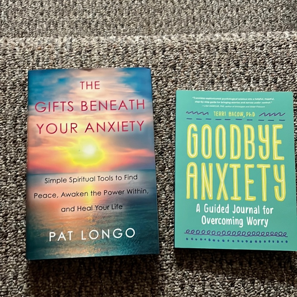 🆕“Goodbye Anxiety” Guided Journal and “The Gifts Beneath your Anxiety” Book
